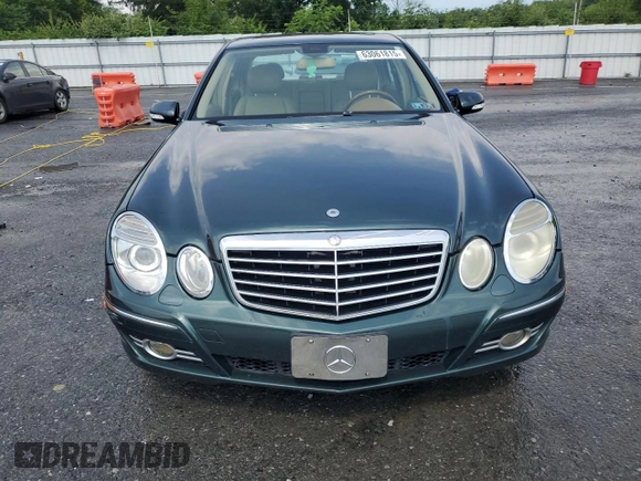 2008 Mercedes-Benz E 350 Luxury with VIN WDBUF87X18B197180, listed as a Copart auction lot 63061815 with Not provided miles and Clean title. Bid and sale history available at DreamBid. Image 5.