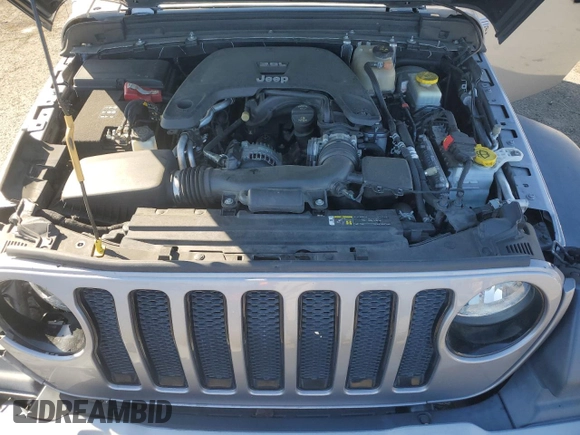 2019 Jeep Wrangler Unlimited Sport with VIN 1C4HJXDG8KW632213, listed as a Copart auction lot 42623815 with 121,014 mi miles and Salvage title. Bid and sale history available at DreamBid. Image 12.