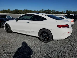 2023 Mercedes-Benz C 300 with VIN W1KWJ8EBXPG122548, listed as a Copart auction lot 80816274 with 10,142 mi miles and Salvage Title. Bid and sale history available at DreamBid. Image 2.