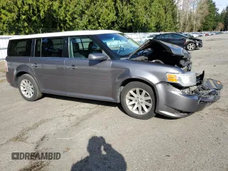 2009 Ford Flex SEL with VIN 2FMDK52C99BA14731, listed as a Copart auction lot 49536505 with 119,664 mi miles and Salvage Title. Bid and sale history available at carsss.com. Image 4.
