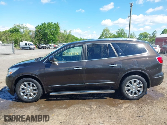 2013 Buick Enclave Premium with VIN 5GAKVDKD9DJ142303, listed as a IAAI auction lot 42198978 with 121,598 mi miles and . Bid and sale history available at DreamBid. Image 15.