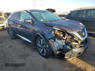 2015 Nissan Murano SV z VIN 5N1AZ2MH5FN264702, wystawiony jako Copart lot #42954455 z przebiegiem 90 261 mil mil oraz Szkoda całkowita • Salvage title. Historia ofert i sprzedaży dostępna na DreamBid. Obrazek 4.