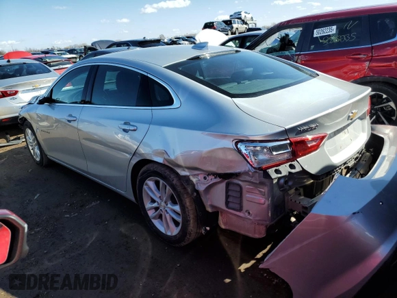 2017 Chevrolet Malibu LT with VIN 1G1ZE5ST2HF159830, listed as a Copart auction lot 50338515 with 124,243 mi miles and Salvage Title. Bid and sale history available at DreamBid. Image 2.