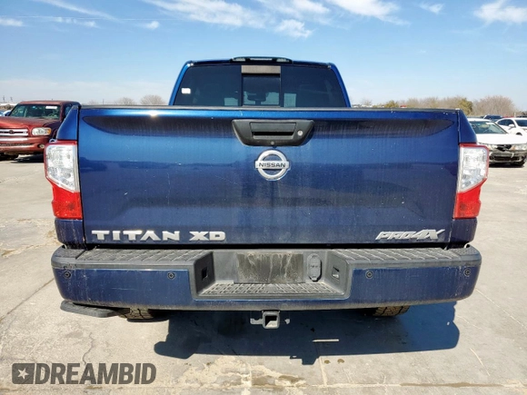 2018 Nissan Titan XD SV with VIN 1N6AA1F43JN513987, listed as a Copart auction lot 45477905 with 82,209 mi miles and Salvage Title. Bid and sale history available at carsss.com. Image 6.