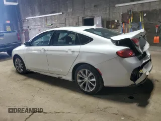 2015 Chrysler 200 S with VIN 1C3CCCBG5FN647722, listed as a Copart auction lot 50693715 with 129,807 mi miles and Salvage Title. Bid and sale history available at DreamBid. Image 2.