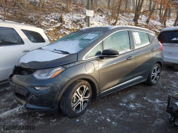 2021 Chevrolet Bolt EV Premier with VIN 1G1FZ6S09M4113694, listed as a IAAI auction lot 41378289 with 40,979 mi miles. Bid and sale history available at carsss.com. Image 2.