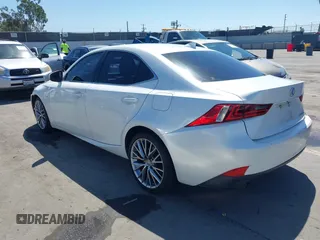 2014 Lexus IS 250 with VIN JTHBF1D21E5029010, listed as a IAAI auction lot 42017179 with 146,759 mi miles. Bid and sale history available at carsss.com. Image 3.