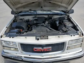 1996 GMC Sierra 1500 with VIN 2GTEC19W8T1520613, listed as a Copart auction lot 70603714 with 356,192 mi miles and Salvage Title. Bid and sale history available at DreamBid. Image 11.