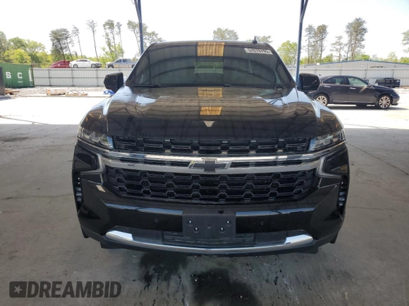 2023 Chevrolet Tahoe LS z VIN 1GNSCMKD5PR356819, wystawiony jako Copart lot #52676795 z przebiegiem 5 624 mil mil oraz Szkoda całkowita • Salvage title. Historia ofert i sprzedaży dostępna na DreamBid. Obrazek 5.
