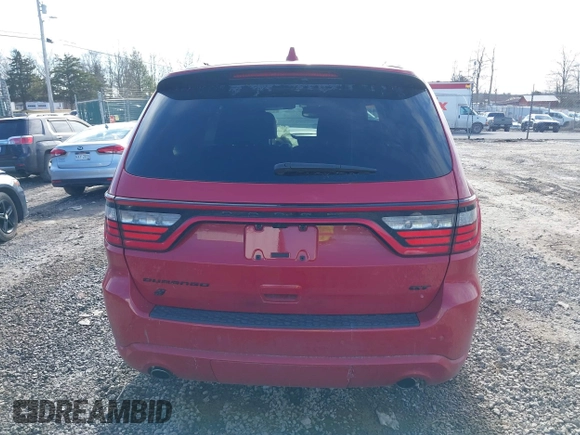 2021 Dodge Durango GT Plus with VIN 1C4RDJDG4MC751003, listed as a IAAI auction lot 41708008 with 26,097 mi miles and . Bid and sale history available at DreamBid. Image 17.