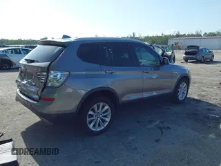 2015 BMW X3 xDrive28i with VIN 5UXWX9C50F0D53883, listed as a IAAI auction lot 42005760 with 127,339 mi miles and . Bid and sale history available at DreamBid. Image 4.