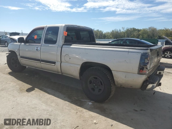2004 Chevrolet Silverado 1500 Work Truck with VIN 1GCEC19V54E395559, listed as a Copart auction lot 48178315 with 0 mi miles and Salvage Title. Bid and sale history available at carsss.com. Image 2.