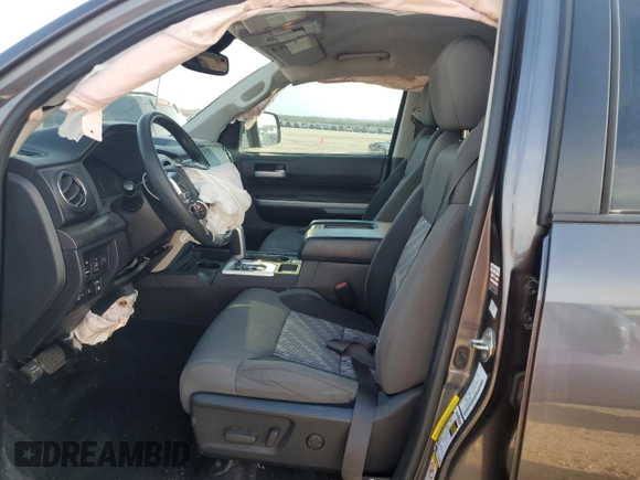 2018 Toyota Tundra 2WD SR5 with VIN 5TFEM5F10JX123149, listed as a Copart auction lot 45676045 with 76,709 mi miles and Salvage Title. Bid and sale history available at carsss.com. Image 7.