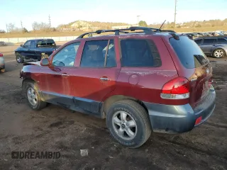 2005 Hyundai Santa Fe GLS with VIN KM8SC73E35U992596, listed as a Copart auction lot 82934614 with 84,000 mi miles and Salvage Title. Bid and sale history available at carsss.com. Image 2.