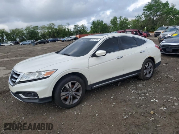 2014 Honda Crosstour EX-L z VIN 5J6TF2H57EL002870, wystawiony jako Copart lot #48247205 z przebiegiem 132 619 mil mil oraz Szkoda całkowita • Salvage title. Historia ofert i sprzedaży dostępna na DreamBid. Obrazek 1.