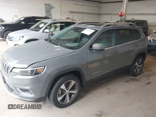 2021 Jeep Cherokee Limited with VIN 1C4PJMDX7MD165682, listed as a IAAI auction lot 39691189 with 47,112 mi miles and . Bid and sale history available at DreamBid. Image 17.