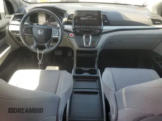 2019 Honda Odyssey EX with VIN 5FNRL6H50KB040732, listed as a Copart auction lot 57309715 with 109,399 mi miles and Salvage title. Bid and sale history available at DreamBid. Image 8.