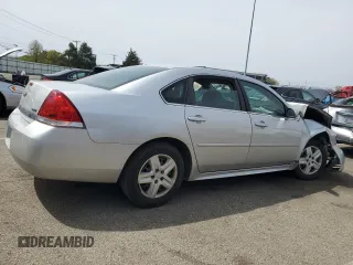 2010 Chevrolet Impala LS with VIN 2G1WA5EK2A1230071, listed as a Copart auction lot 53567055 with 151,910 mi miles and Salvage Title. Bid and sale history available at DreamBid. Image 3.