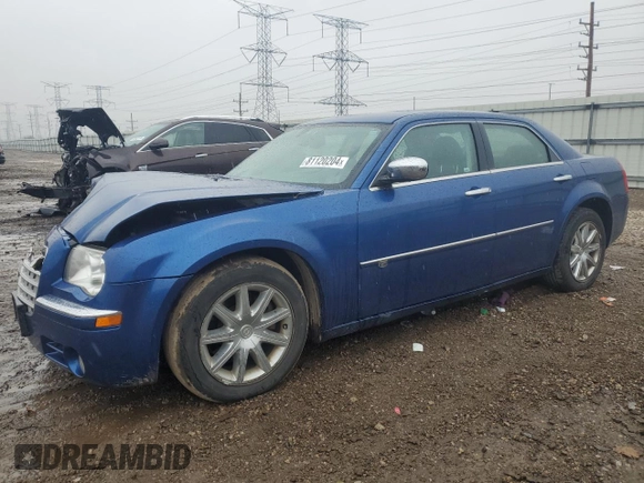 2009 Chrysler 300 with VIN 2C3KA63T29H581920, listed as a Copart auction lot 81120204 with 100,627 mi miles and Salvage Title. Bid and sale history available at carsss.com. Image 1.