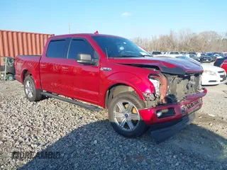 2018 Ford F-150 XL with VIN 1FTEW1CP9JFD58702, listed as a IAAI auction lot 41486051 with 119,000 mi miles. Bid and sale history available at carsss.com. Image 1.