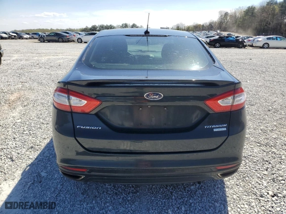 2014 Ford Fusion Titanium with VIN 3FA6P0K99ER257916, listed as a Copart auction lot 50661755 with 242,804 mi miles and Salvage Title. Bid and sale history available at carsss.com. Image 6.