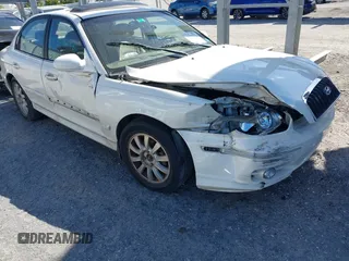2004 Hyundai Sonata GLS with VIN KMHWF35H34A971076, listed as a IAAI auction lot 41817272 with 125,278 mi miles. Bid and sale history available at carsss.com. Image 6.