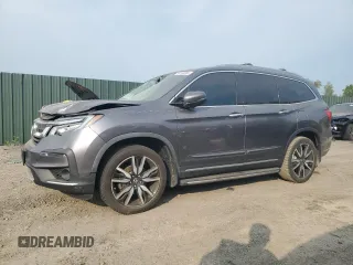 2019 Honda Pilot Touring 8-Passenger z VIN 5FNYF6H91KB016882, wystawiony jako Copart lot #58780665 z przebiegiem 150 737 mil mil oraz Szkoda całkowita • Salvage title. Historia ofert i sprzedaży dostępna na DreamBid. Obrazek 1.