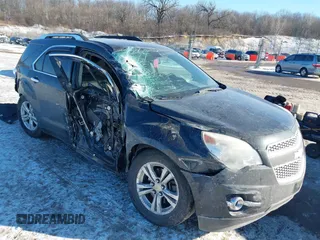 2010 Chevrolet Equinox LT w/2LT with VIN 2CNALPEW0A6330811, listed as a IAAI auction lot 41652034 with 205,302 mi miles. Bid and sale history available at carsss.com. Image 1.