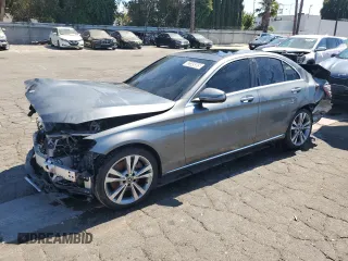 2017 Mercedes-Benz C 300 with VIN 55SWF4JB6HU210839, listed as a Copart auction lot 62349385 with 97,224 mi miles and Clean title. Bid and sale history available at DreamBid. Image 1.