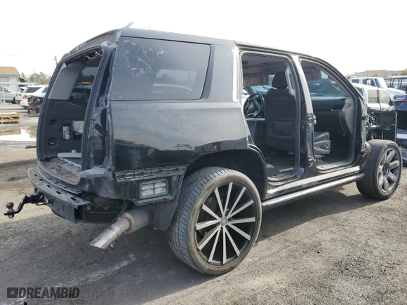 2015 Cadillac Escalade Premium with VIN 1GYS3CKJ0FR273896, listed as a Copart auction lot 84371124 with 60,569 mi miles and Salvage Title. Bid and sale history available at carsss.com. Image 3.