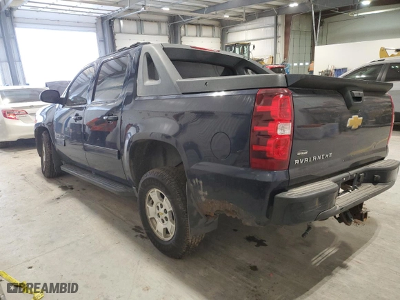 2012 Chevrolet Avalanche LS with VIN 3GNTKEE75CG213608, listed as a Copart auction lot 41620225 with 0 mi miles and Salvage Title. Bid and sale history available at carsss.com. Image 2.