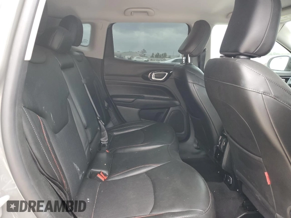 2022 Jeep Compass Trailhawk with VIN 3C4NJDDBXNT231276, listed as a Copart auction lot 55290785 with 20,814 mi miles and Salvage title. Bid and sale history available at DreamBid. Image 11.