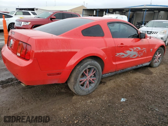 2009 Ford Mustang with VIN 1ZVHT80NX95135438, listed as a Copart auction lot 58694035 with 261,109 mi miles and Clean title. Bid and sale history available at DreamBid. Image 3.