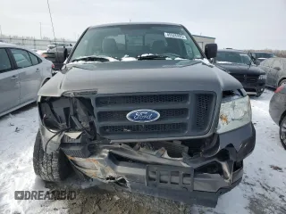 2005 Ford F-150 STX with VIN 1FTRX14W45FB61544, listed as a Copart auction lot 45526925 with 0 mi miles and Salvage Title. Bid and sale history available at carsss.com. Image 5.