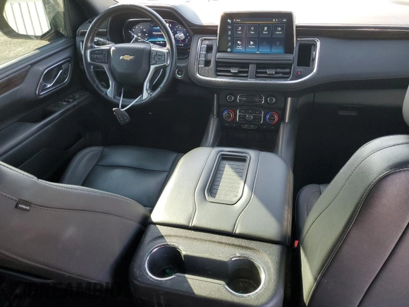 2023 Chevrolet Suburban LT with VIN 1GNSCCKD1PR124986, listed as a Copart auction lot 87432904 with 105,026 mi miles and Salvage Title. Bid and sale history available at DreamBid. Image 8.