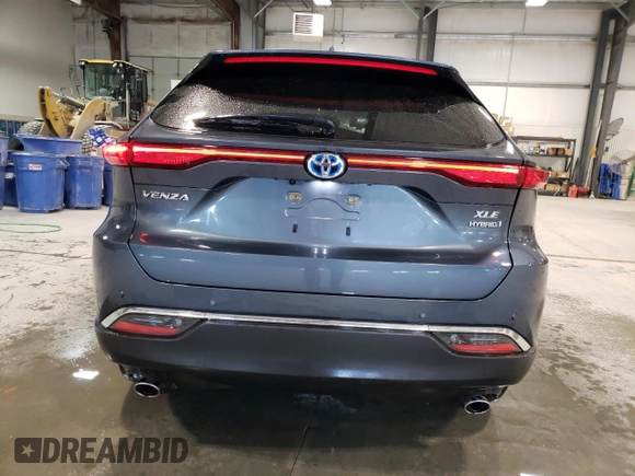 2022 Toyota Venza LE with VIN JTEAAAAH0NJ114525, listed as a Copart auction lot 50277474 with 42,639 mi miles. Bid and sale history available at carsss.com. Image 6.