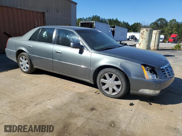 2006 Cadillac DTS 1SD z VIN 1G6KD57Y76U179888, wystawiony jako Copart lot #47218125 z przebiegiem 181 683 mil mil oraz Szkoda całkowita • Salvage title. Historia ofert i sprzedaży dostępna na DreamBid. Obrazek 4.