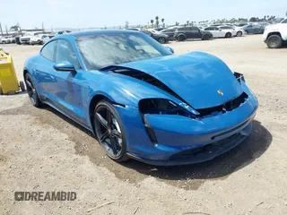 2021 Porsche Taycan with VIN WP0AA2Y14MSA17231, listed as a IAAI auction lot 41794765 with 49,092 mi miles and . Bid and sale history available at DreamBid. Image 1.