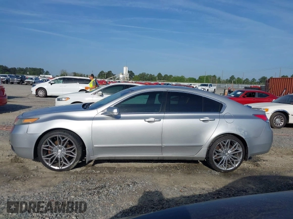 2012 Acura TL Tech Auto with VIN 19UUA8F59CA040366, listed as a IAAI auction lot 41928066 with 177,164 mi miles. Bid and sale history available at carsss.com. Image 14.