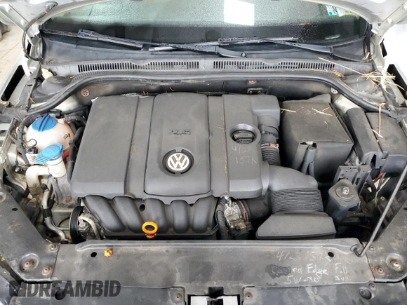 2011 Volkswagen Jetta SE with VIN 3VWBZ7AJ7BM383463, listed as a Copart auction lot 64434495 with 176,161 mi miles and Clean title. Bid and sale history available at DreamBid. Image 11.