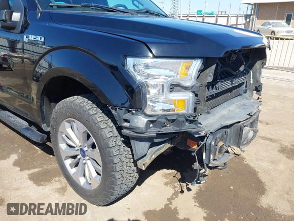 2017 Ford F-150 XL with VIN 1FTEW1EP1HFB84843, listed as a IAAI auction lot 41774804 with 138,748 mi miles. Bid and sale history available at carsss.com. Image 6.