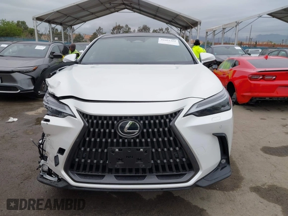 2025 Lexus NX 450h+ Luxury z VIN JTJHKCFZ1S2043125, wystawiony jako IAAI lot #42062361 z przebiegiem 24 902 mil mil oraz . Historia ofert i sprzedaży dostępna na DreamBid. Obrazek 12.