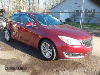 2016 Buick Regal with VIN 2G4GK5EX0G9195573, listed as a IAAI auction lot 41970384 with 79,116 mi miles. Bid and sale history available at carsss.com. Image 1.