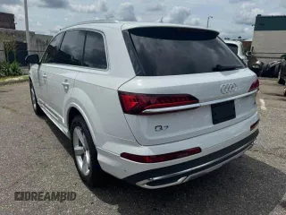 2023 Audi Q7 Premium with VIN WA1AXBF78PD019523, listed as a Copart auction lot 66156955 with 13,821 mi miles and Clean title. Bid and sale history available at DreamBid. Image 2.