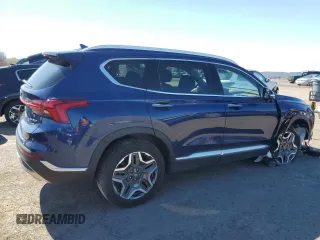 2021 Hyundai Santa Fe Limited with VIN 5NMS4DAL7MH349921, listed as a Copart auction lot 49592725 with 50,541 mi miles and Salvage Title. Bid and sale history available at carsss.com. Image 3.