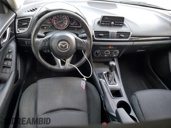 2014 Mazda 3 i Touring with VIN JM1BM1V75E1146162, listed as a Copart auction lot 63657205 with 117,840 mi miles and Salvage title. Bid and sale history available at DreamBid. Image 8.