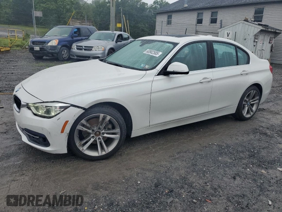 2017 BMW 3 Series 330i xDrive z VIN WBA8D9G36HNU66250, wystawiony jako Copart lot #60902585 z przebiegiem 104 030 mil mil oraz Szkoda całkowita • Salvage title. Historia ofert i sprzedaży dostępna na DreamBid. Obrazek 1.