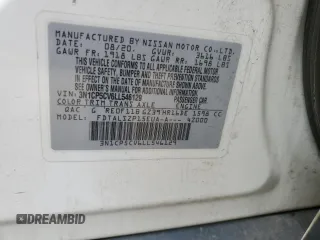2020 Nissan Kicks SV z VIN 3N1CP5CV6LL546129, wystawiony jako Copart lot #58555745 z przebiegiem 65 440 mil mil oraz Czysty tytuł • Clean title. Historia ofert i sprzedaży dostępna na DreamBid. Obrazek 12.