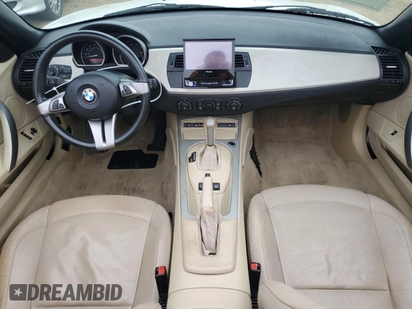 2005 BMW Z4 3.0i with VIN 4USBT53505LU10933, listed as a Copart auction lot 46061395 with 86,328 mi miles and Salvage title. Bid and sale history available at DreamBid. Image 8.