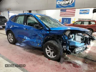 2021 Ford Escape S with VIN 1FMCU9F67MUA23299, listed as a Copart auction lot 46811485 with Not Provided miles and Salvage Title. Bid and sale history available at DreamBid. Image 4.